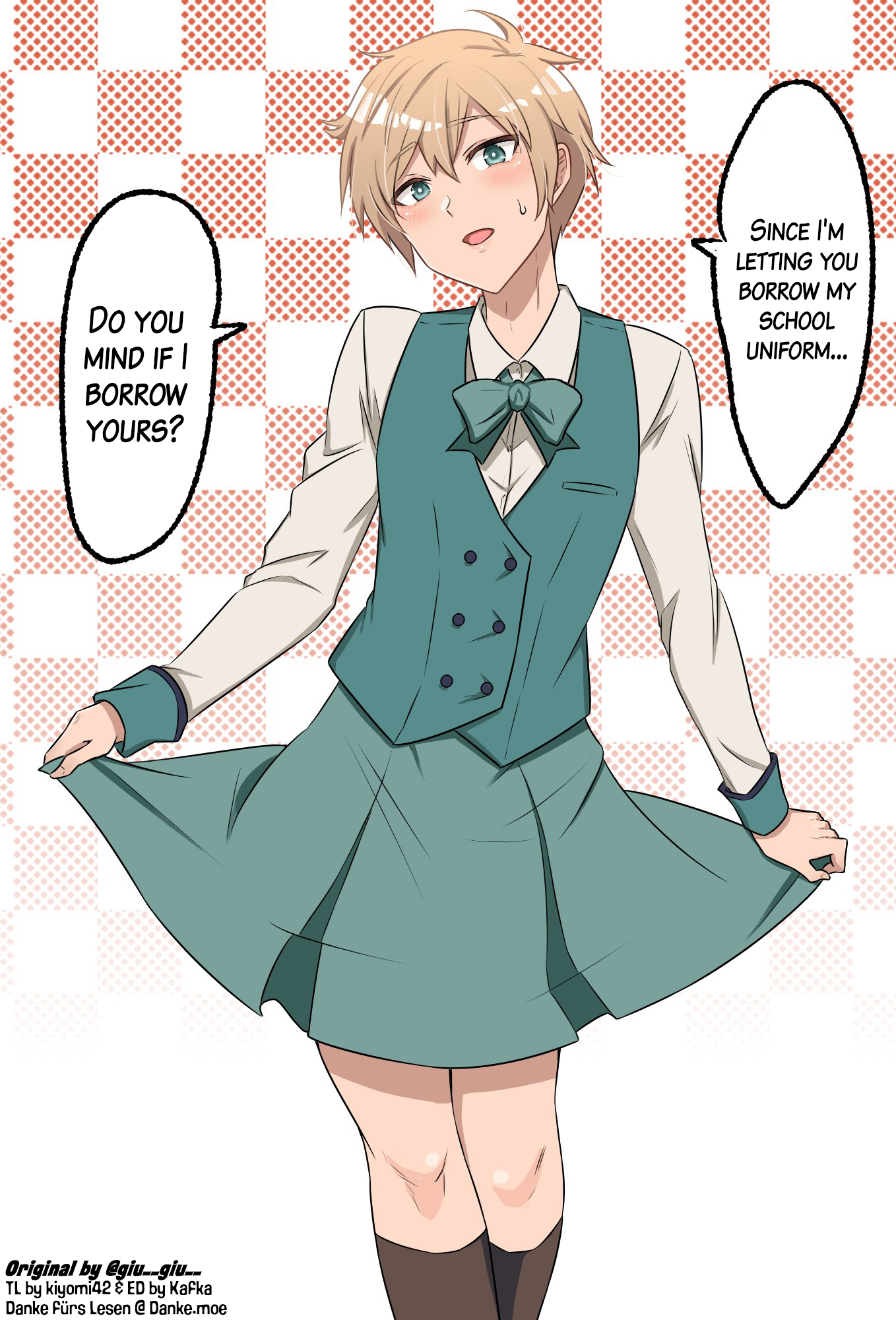 A Boy Who Wanted to Crossdress, and So Suggested to His Classmate That They Swap Clothes🔃 manga