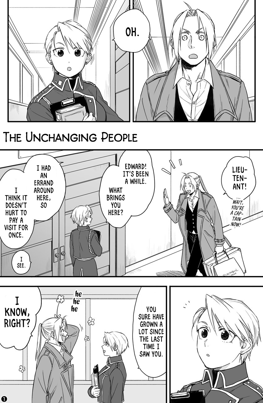 Fullmetal Alchemist - The Unchanging People (Doujinshi) manga