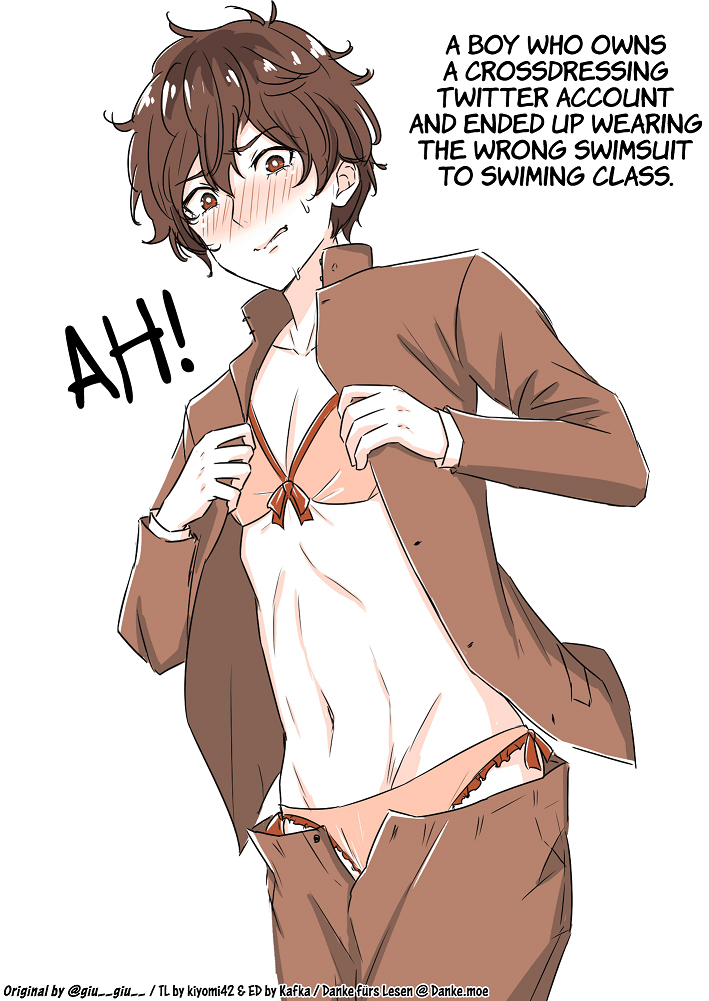 An Image That's Relatable for Crossdressing Boys manga