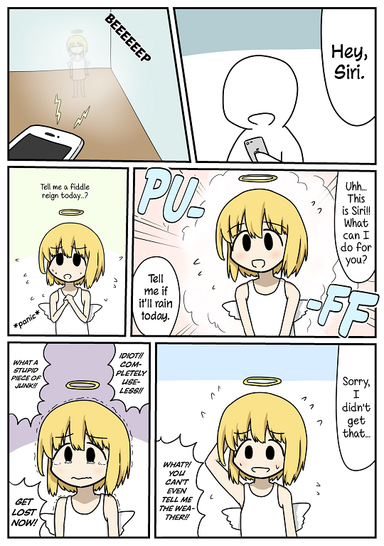 Hang in there Siri-chan! manga