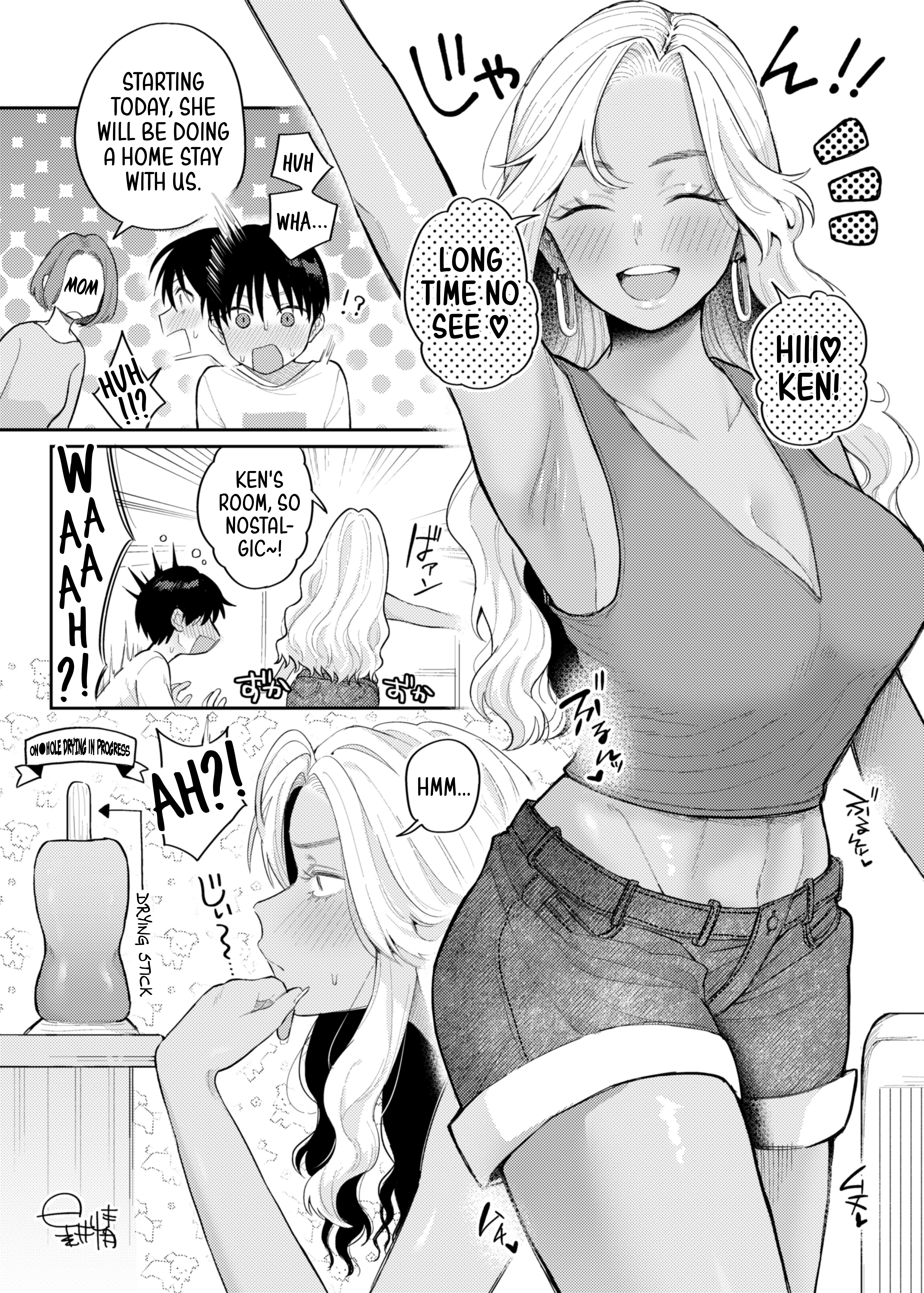 A Distant Relative's Beautiful Latina Woman Came To Stay With Us manga