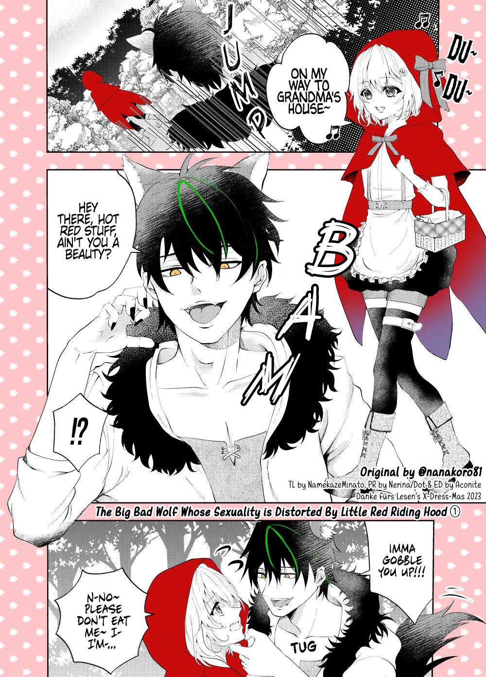 The Big Bad Wolf Whose Sexuality is Distorted By Little Red Riding Hood manga