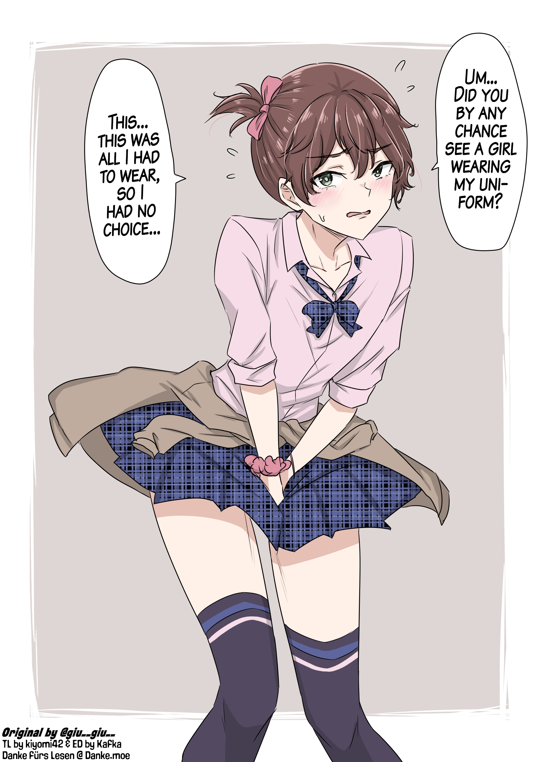 A Boy Who Has an Excuse For His Crossdressing manga