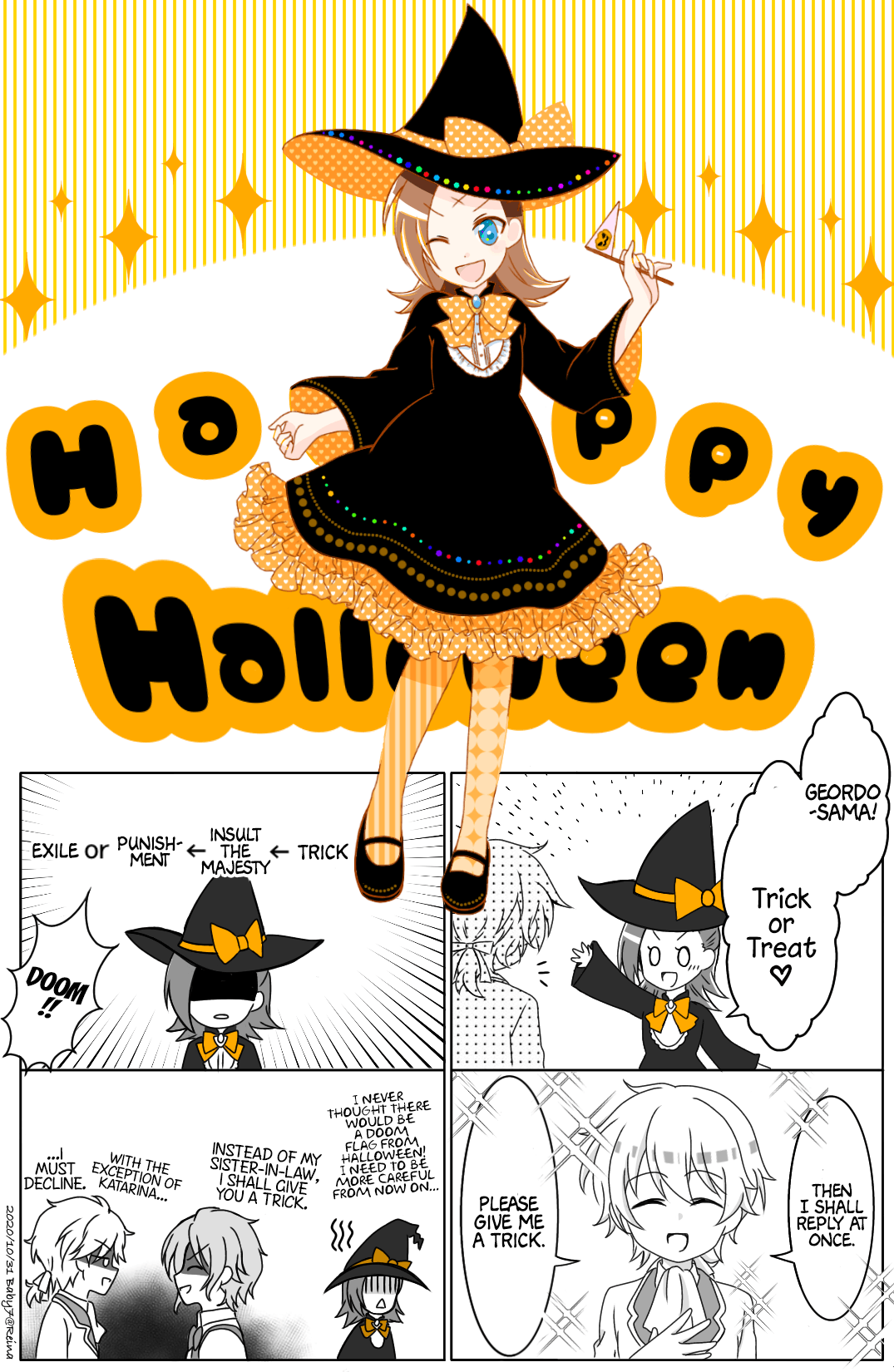 My Next Life as a Villainess: All Routes Lead to Doom! - I thought it was a Happy Halloween, but instead it was a doom flag! manga