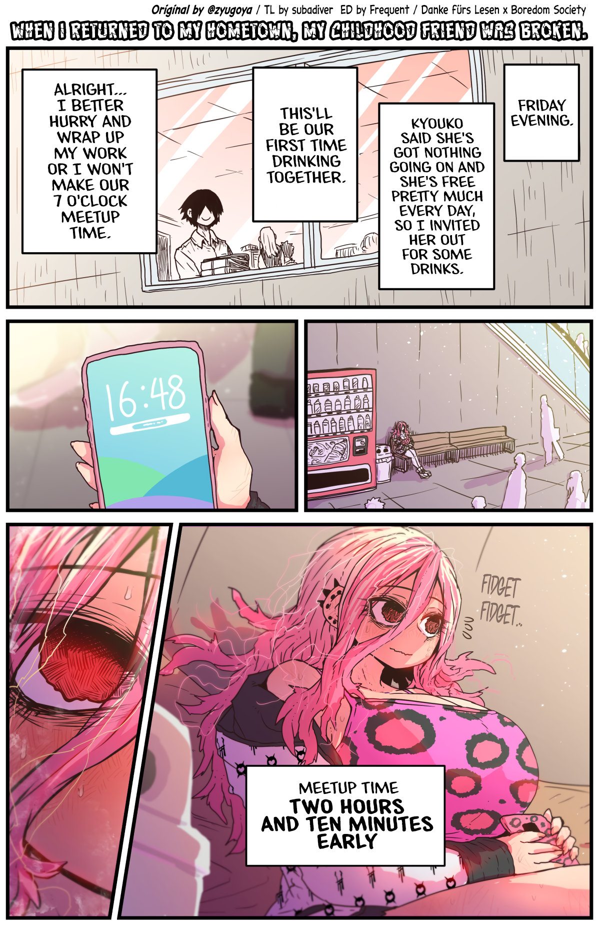 My Childhood Friend Is Overprotective When I Returned to My Hometown, My Childhood Friend was Broken