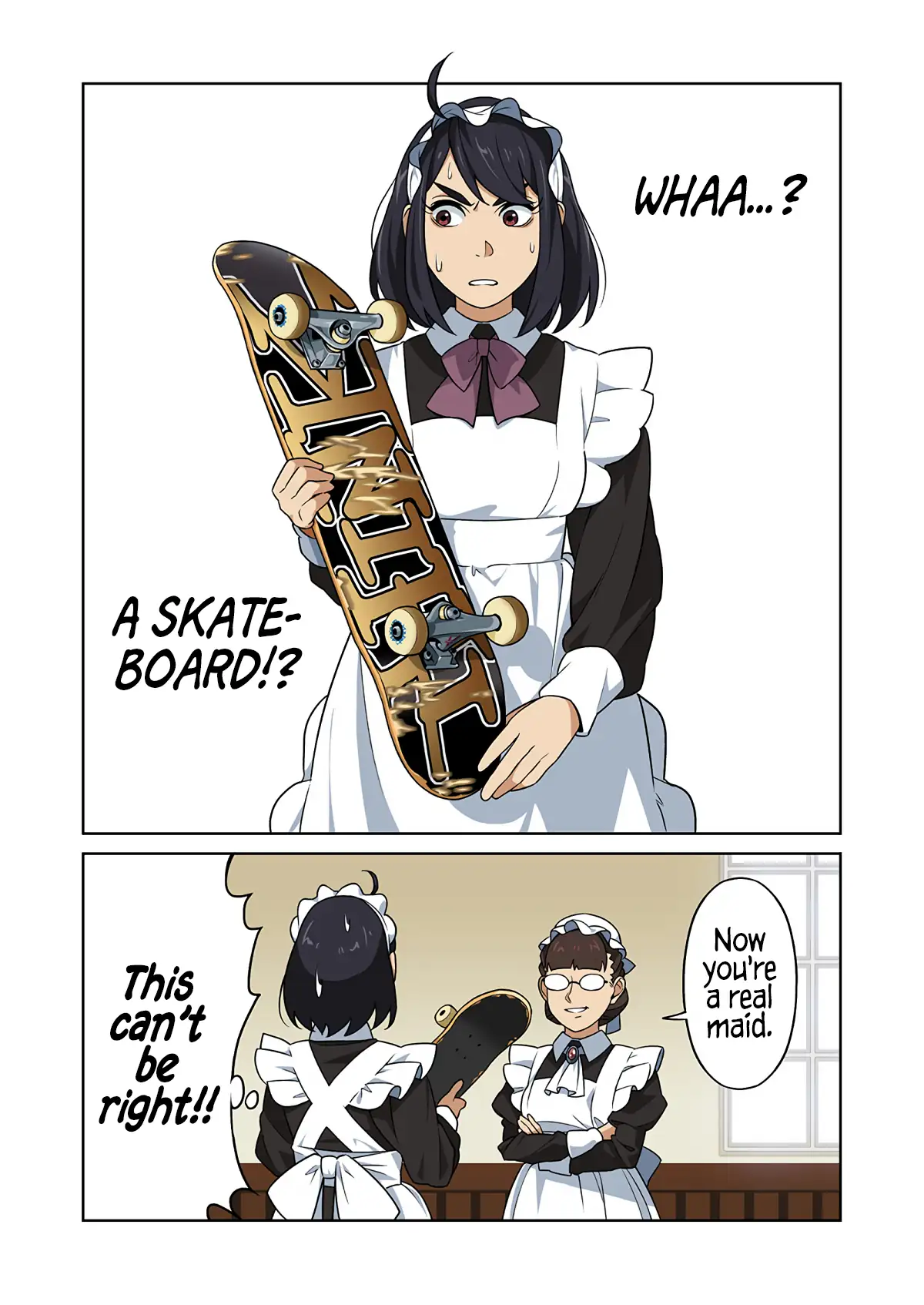 Cover for Maid and Skate