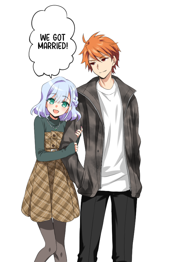 A Married Couple Who is in an Awkward Situation for a While manga