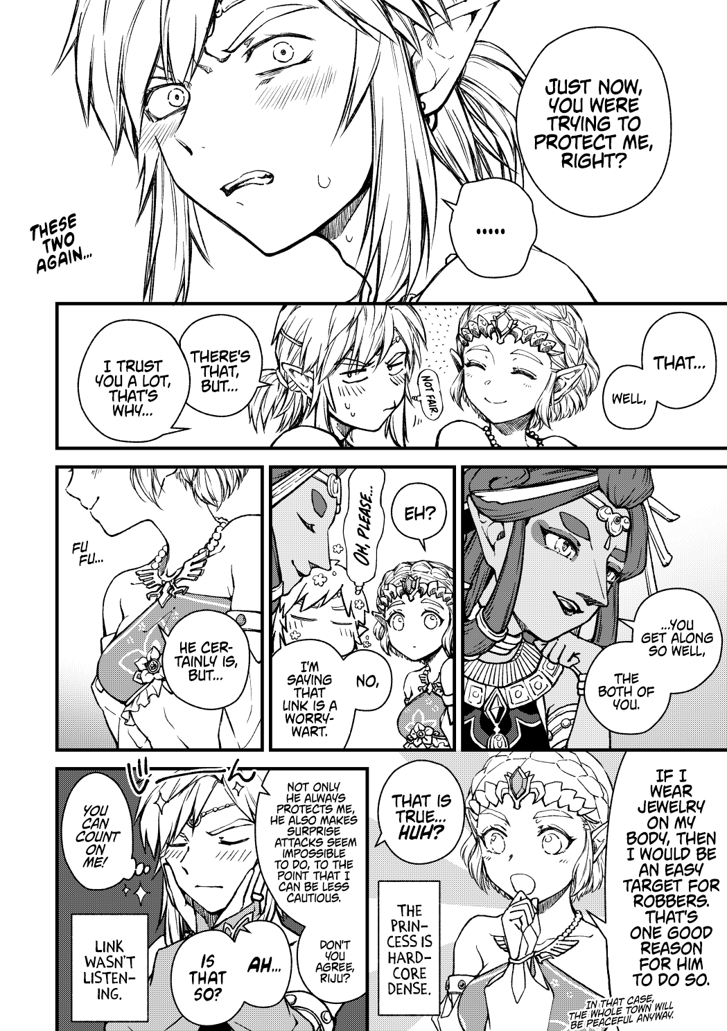 Breath Of The Wild Manga The Legend of Zelda Breath of the Wild - A Watchdog's Instincts - 2 - End.  - Page 1 | Danke.moe