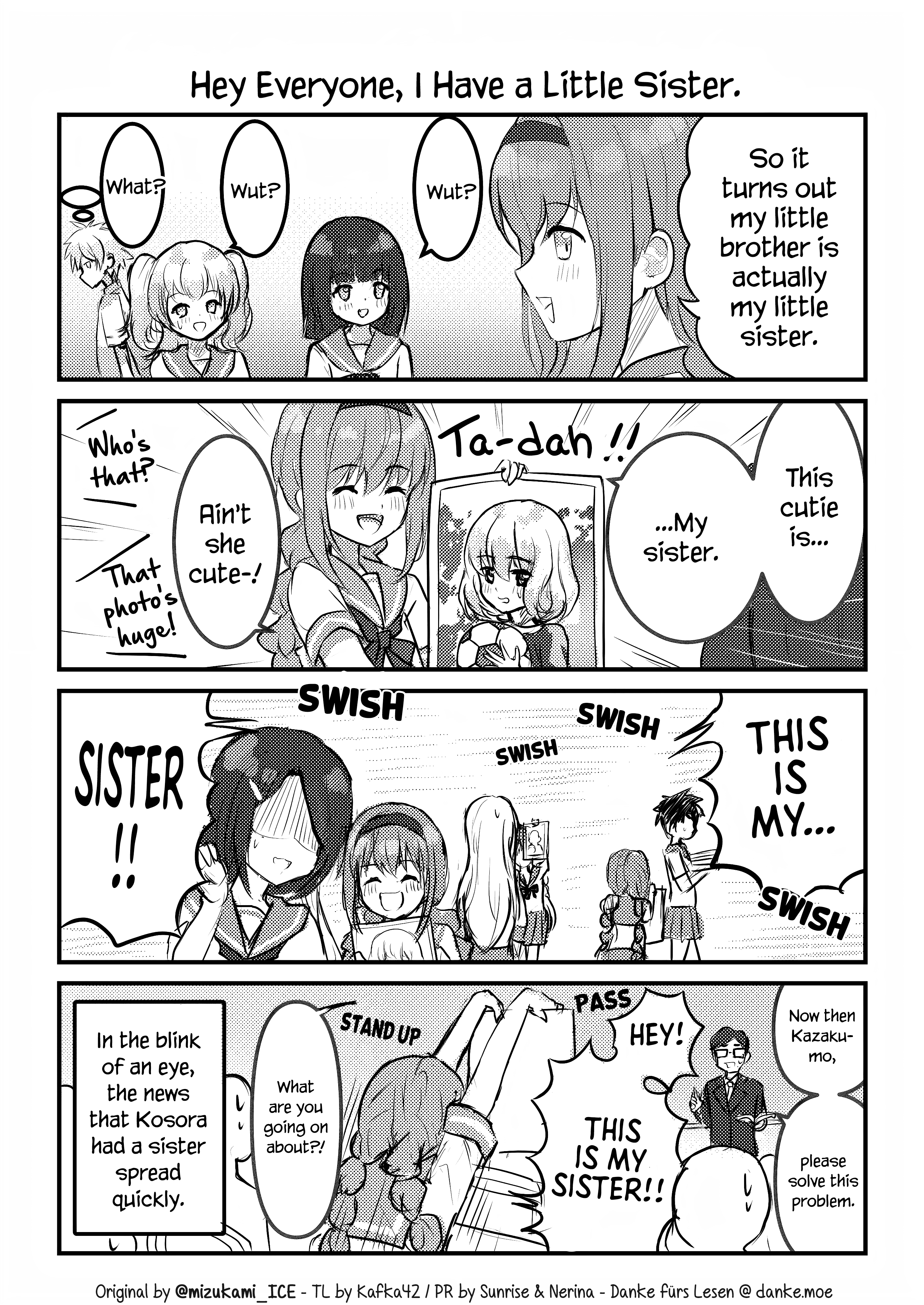 She Is Convinced That Her Half brother Is A Girl She is Convinced that her Half-Brother is a Girl (Black & White