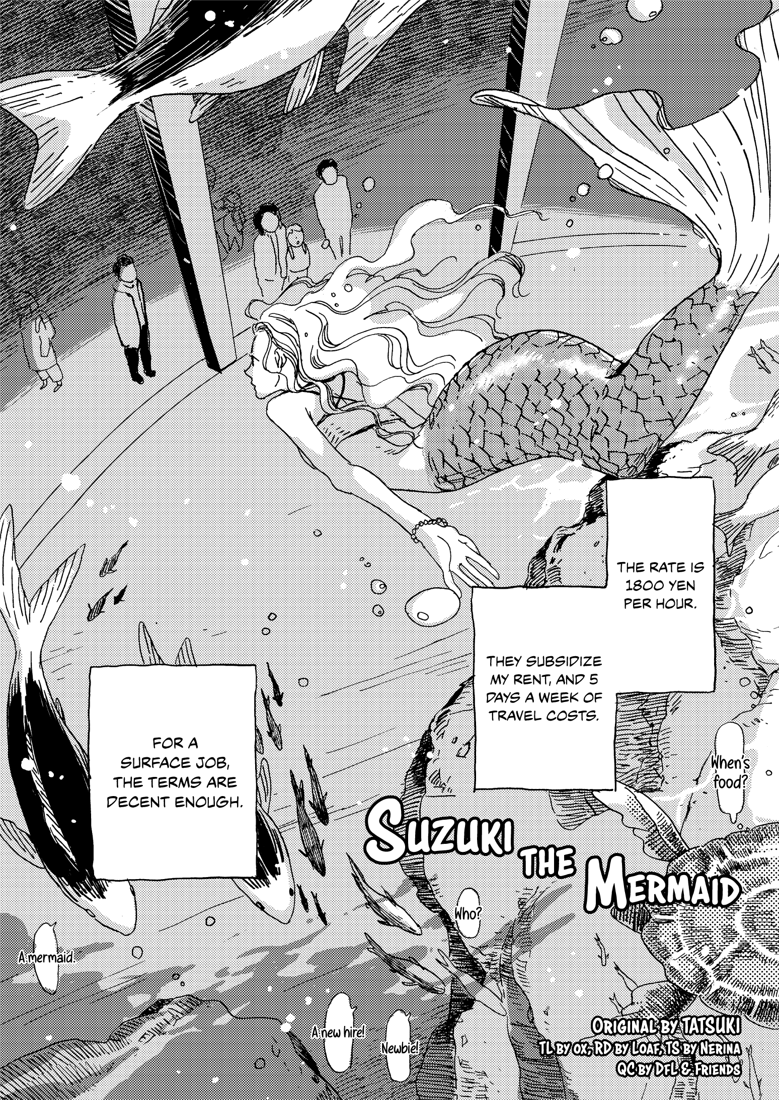Suzuki the Mermaid manga