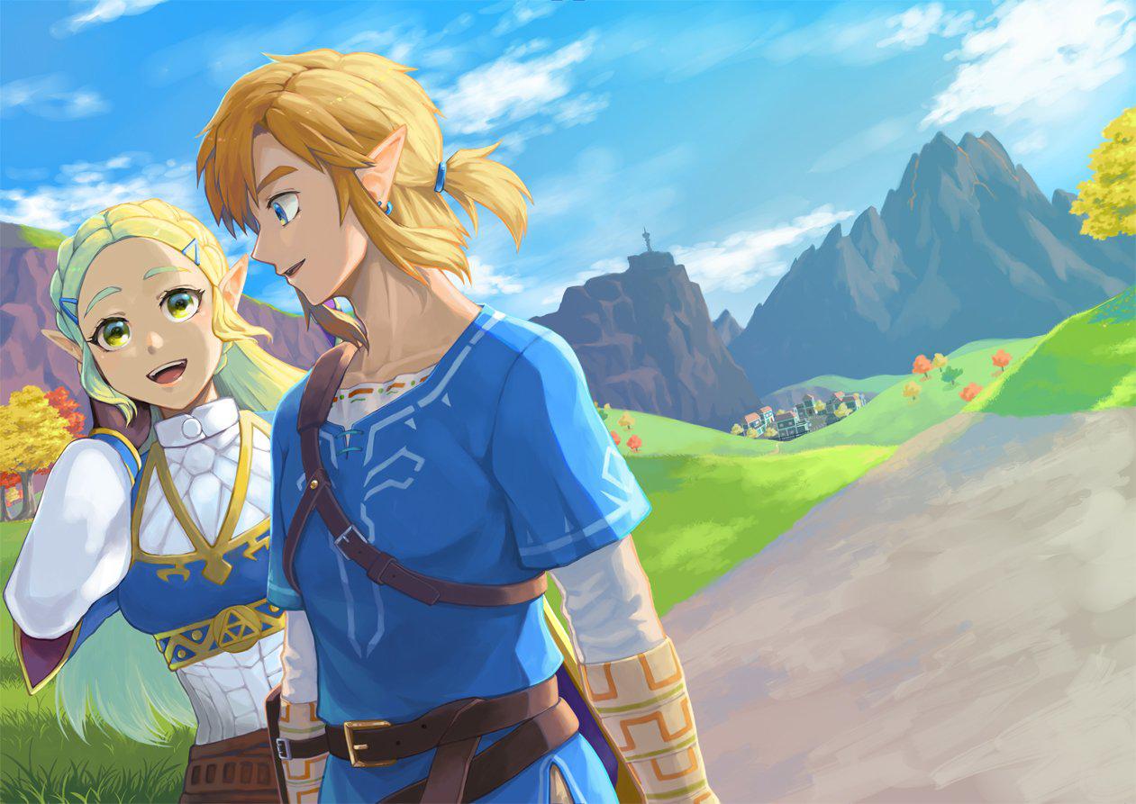 Breath Of The Wild Doujinshi The Legend of Zelda: Breath of the Wild - The Bud that Melts the Snow