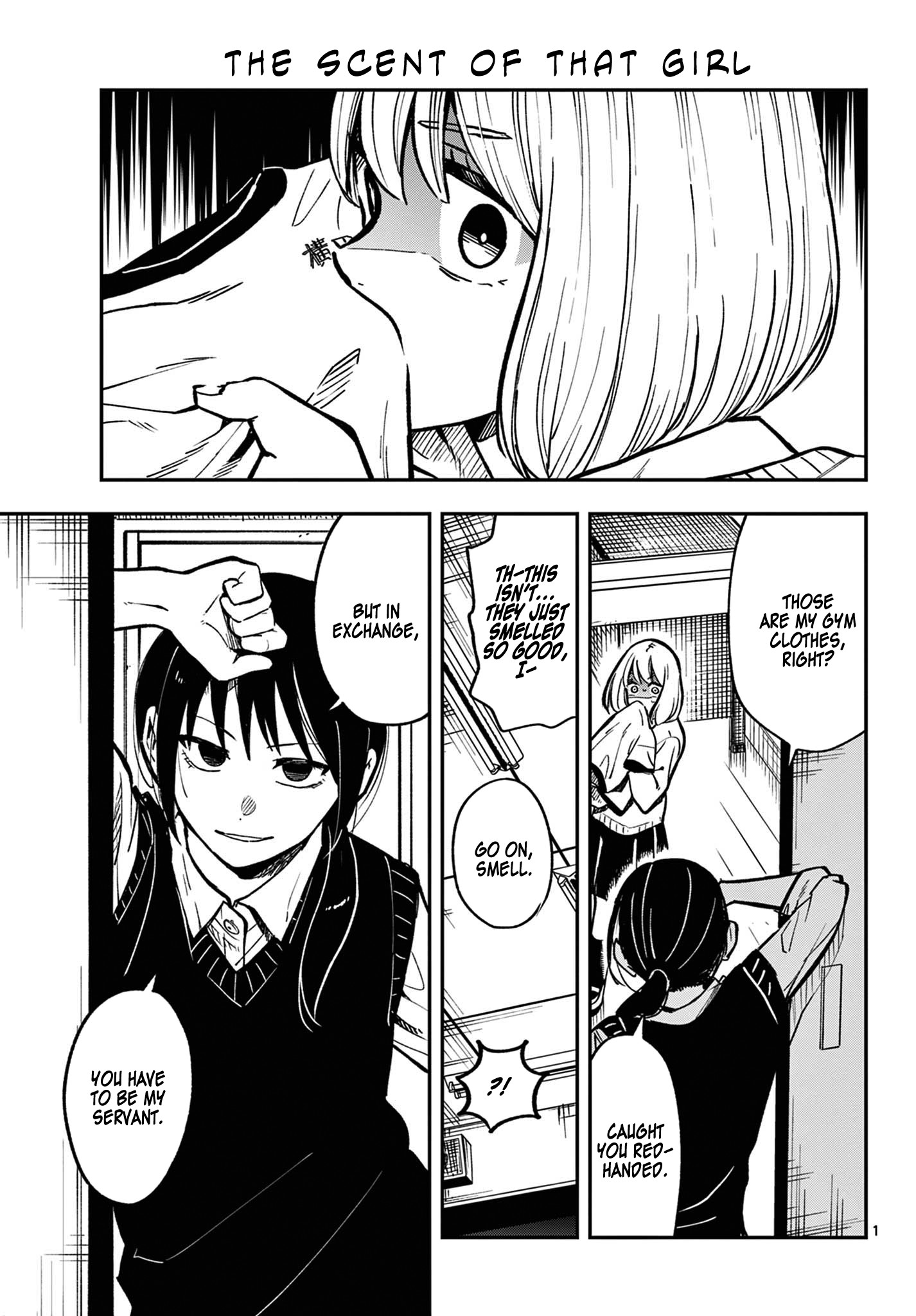 Love Gym Manga Chapter 1 The Scent of that Girl - 0 - Oneshot - Page 1 | Danke.moe