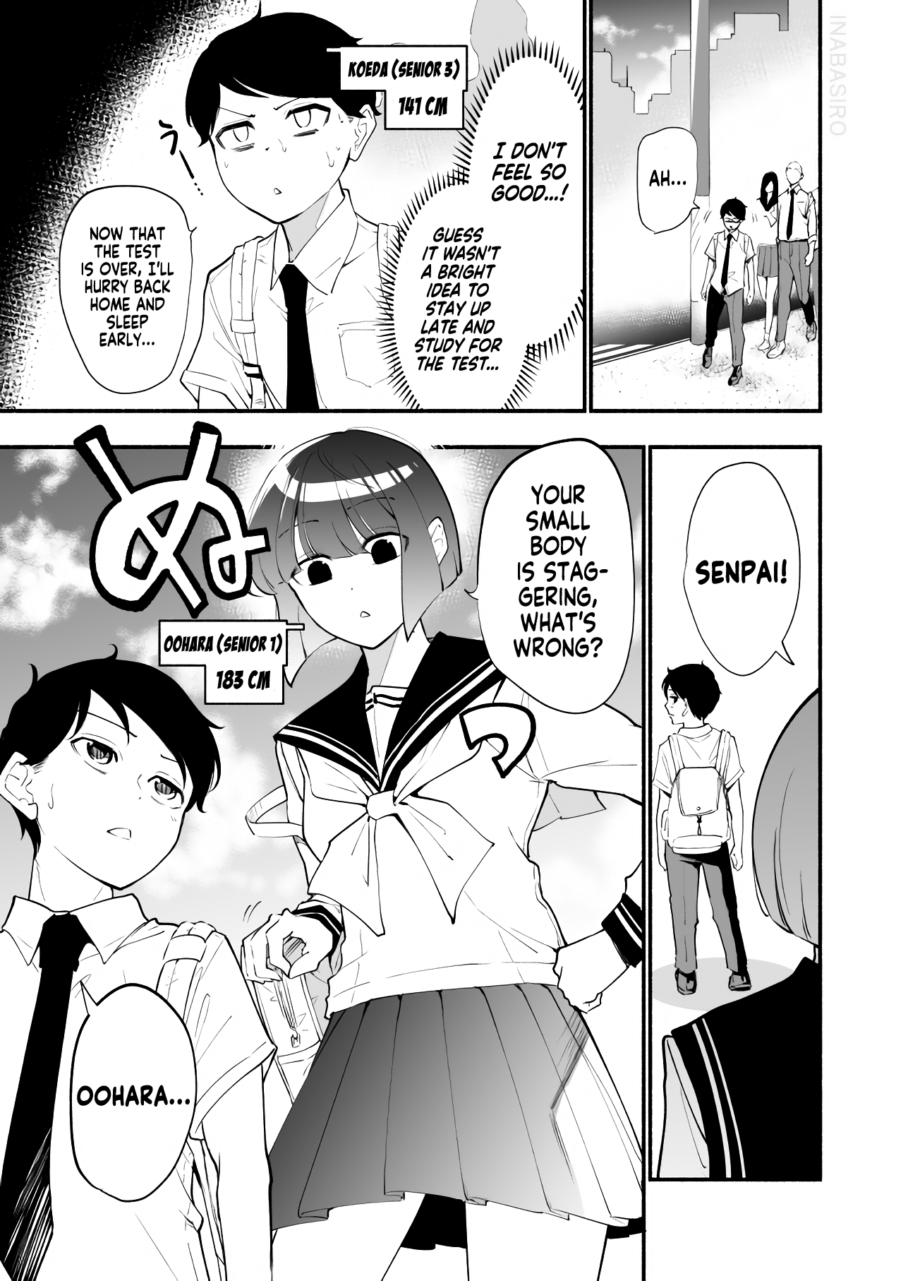 The Life Of A Former Senpai Wife Until the Tall Kouhai (♀) and the Short Senpai (♂) Relationship